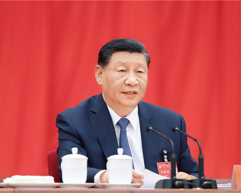 　　中國共產(chǎn)黨第二十屆中央委員會(huì)第三次全體會(huì)議，于2024年7月15日至18日在北京舉行。中央委員會(huì)總書記習(xí)近平作重要講話。 新華社記者 鞠鵬/攝